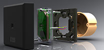 Solidworks file of a shipping product for the European Market done in Keyshot